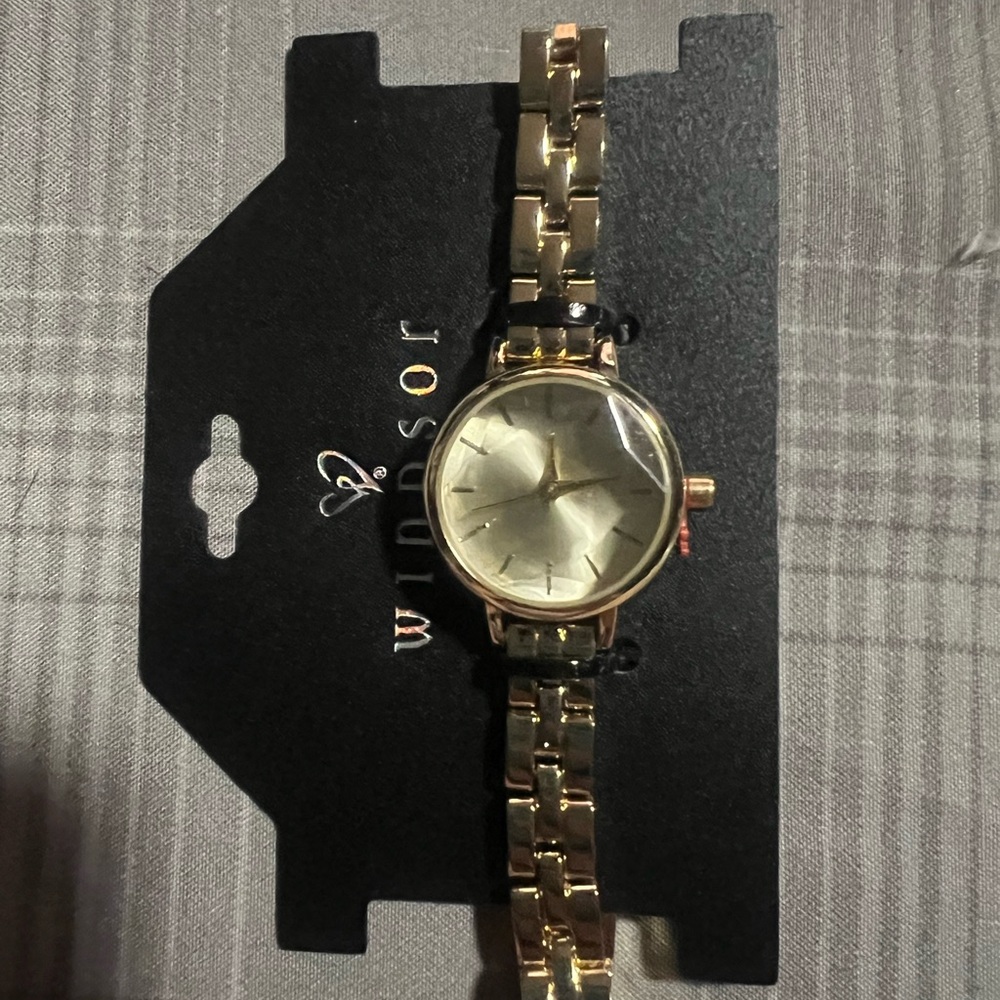 Windsor Women's Gold and Silver Watch
